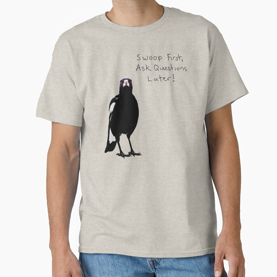 Australian Magpie - Swoop First, Ask Questions Later by Rob Price