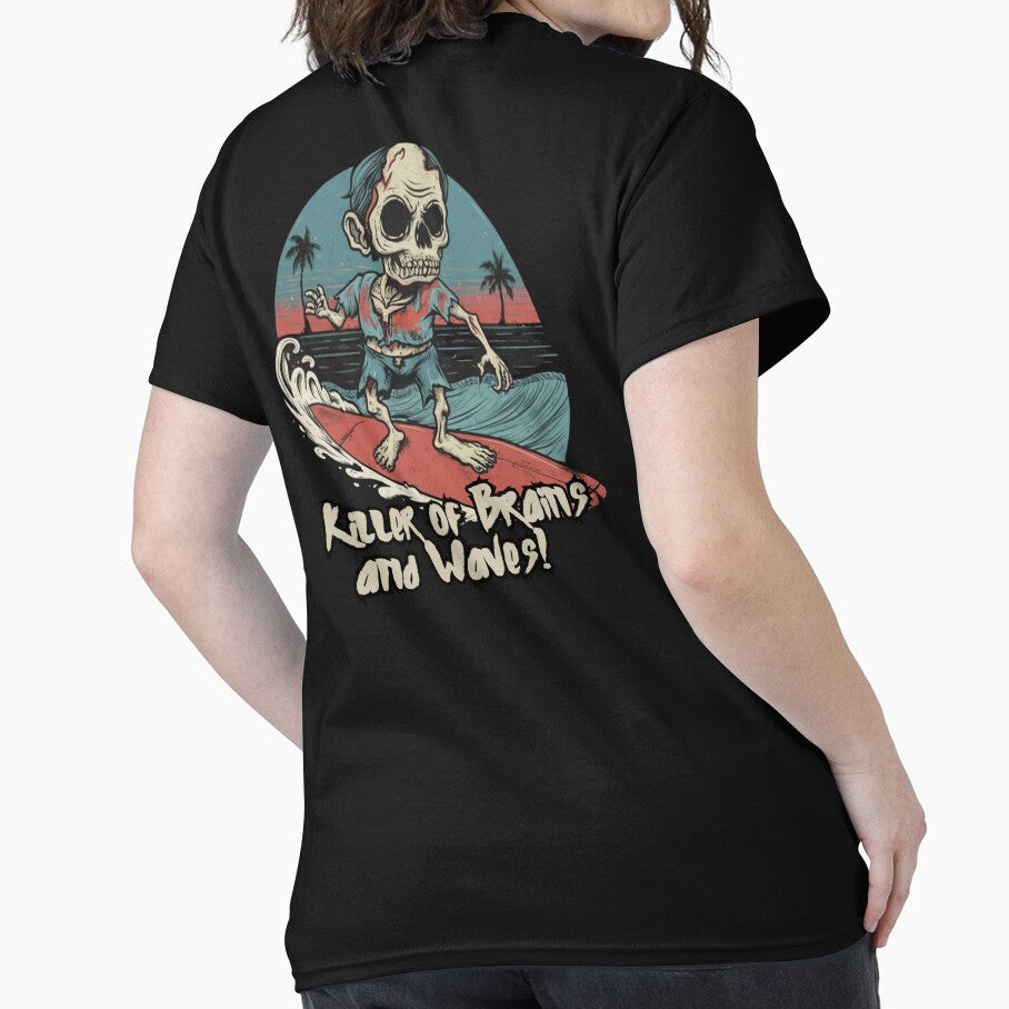 Surfing Zombie, killer of waves and brains, surf by Meandmyshop