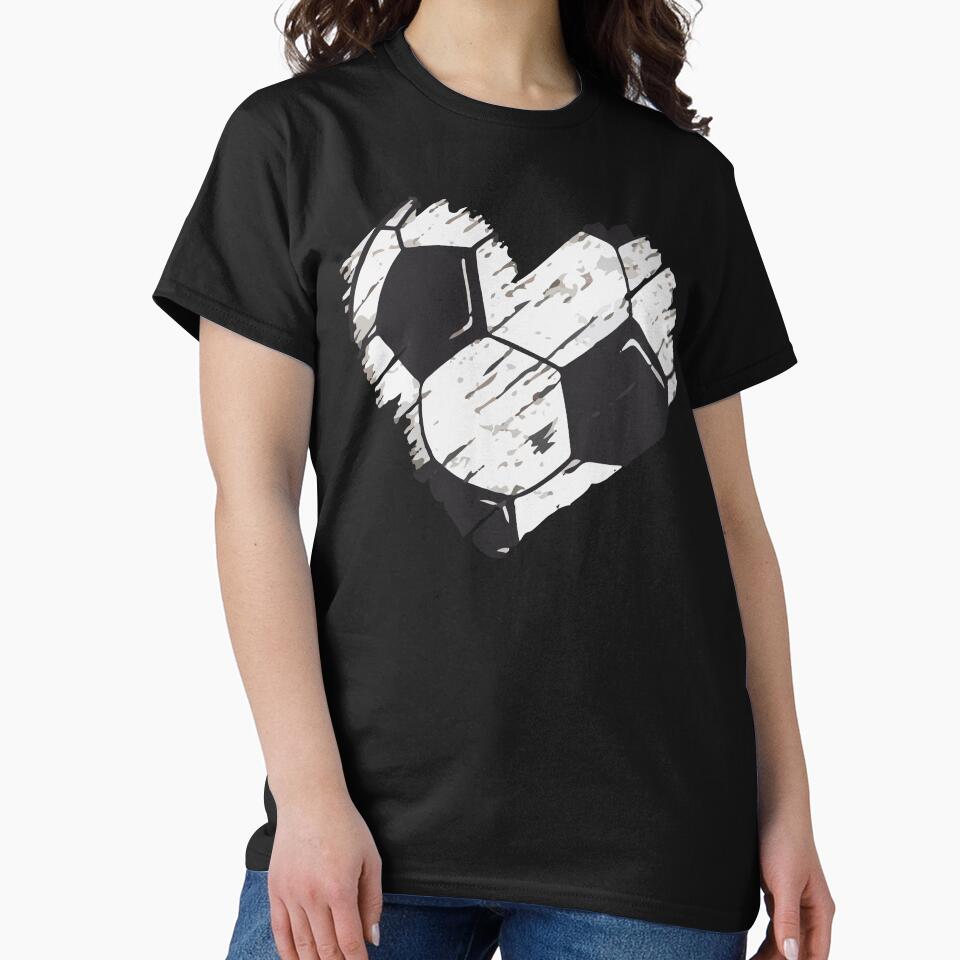 Distressed Soccer Heart, Soccer Mom, Soccer Ball, Game Day, Basketball, Football, Gift For Dad by DesignDenDo ⭐⭐⭐⭐⭐