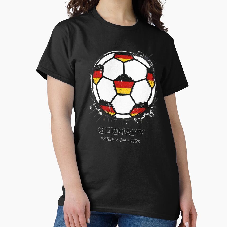 Germany Soccer Ball Flag - World Cup Ball Series 2026 by DesignLab13