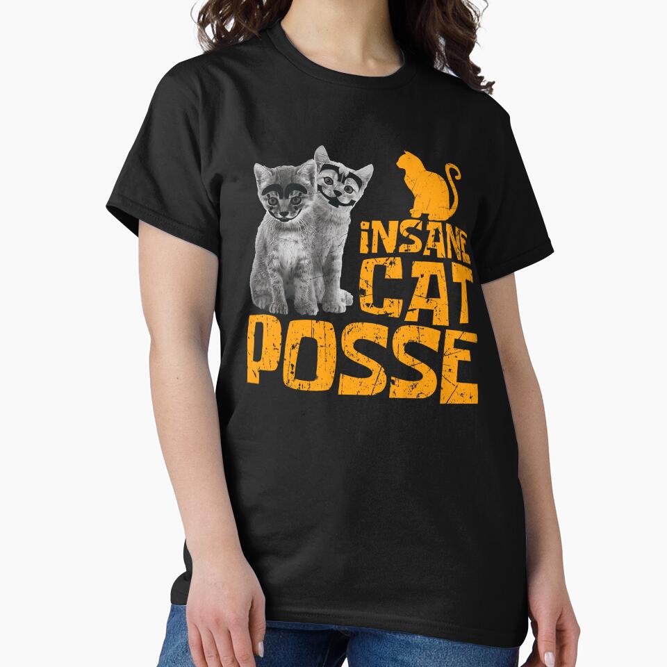 Funny Cat Humor Insane Cat Posse by itawizormanm