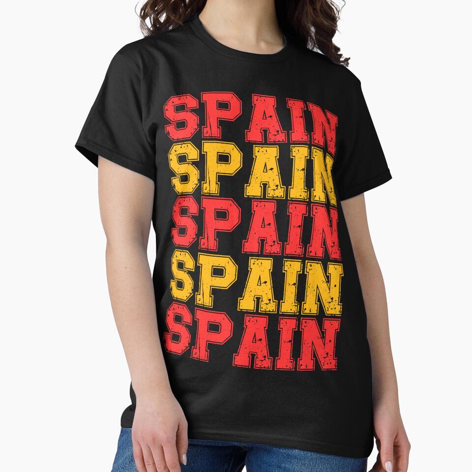Vintage Team Spain Flag Soccer Fan 2026 by legendaryskins