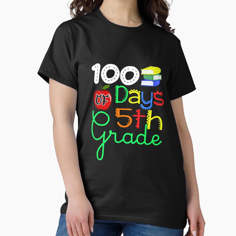 Fifth Grade Witty Day Of School Funny by Voddaly15