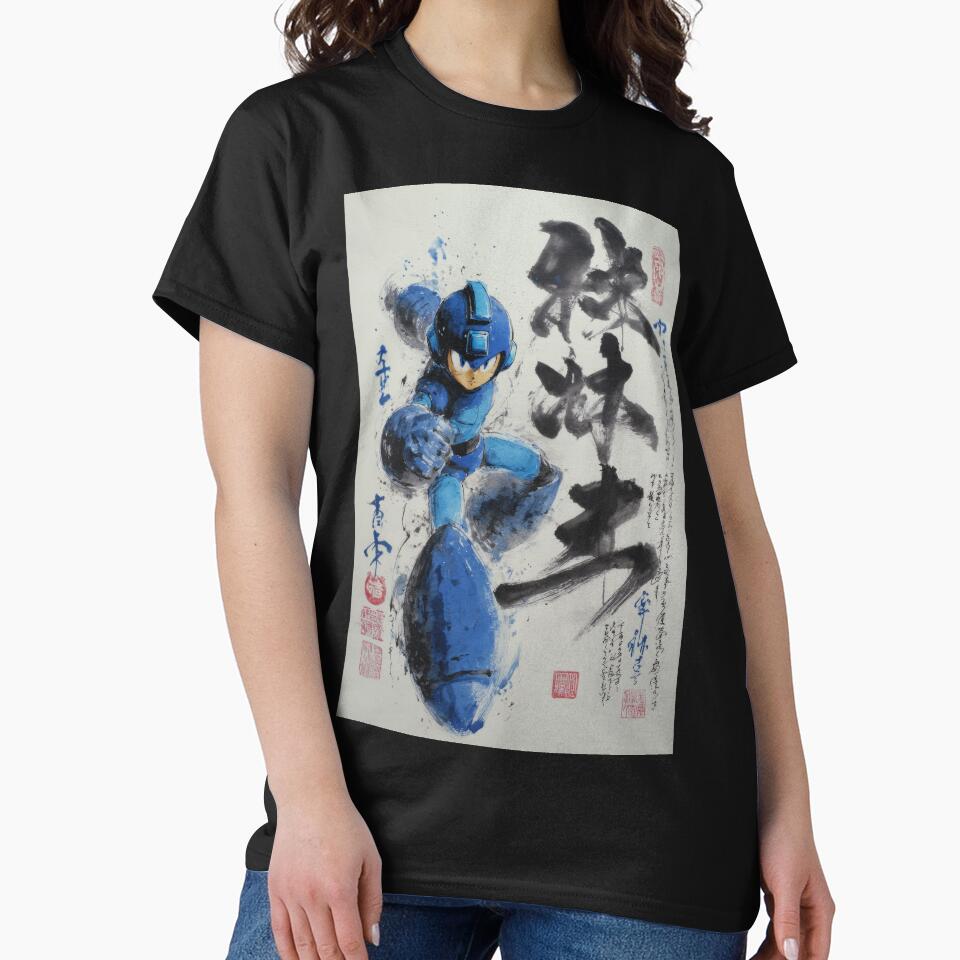 Megaman x Sumi-e by AnimeArsenalPrints