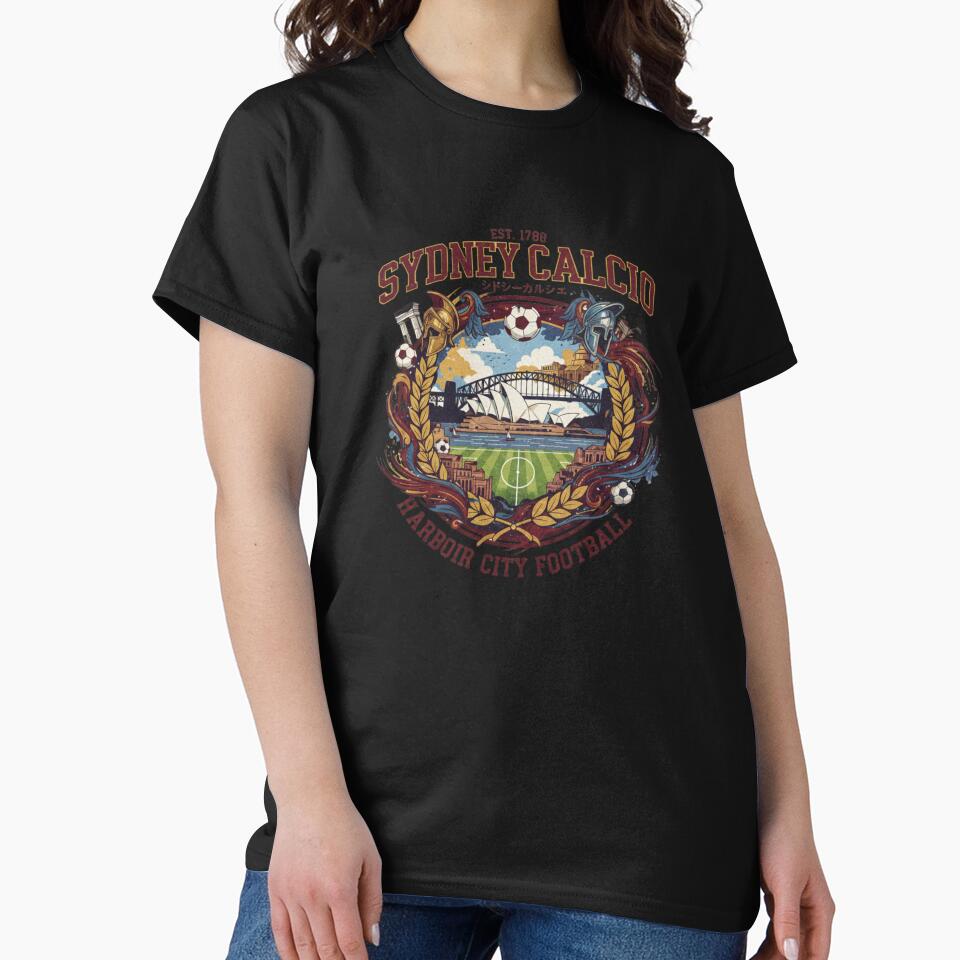 Sydney Calcio - Harbour City Football Club Vintage Soccer Crest by Deviantfant