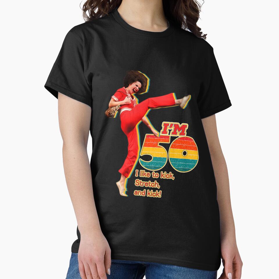 Sally Omalley I'm 50 I Like To Kick Streth And Kick by Celeste2358