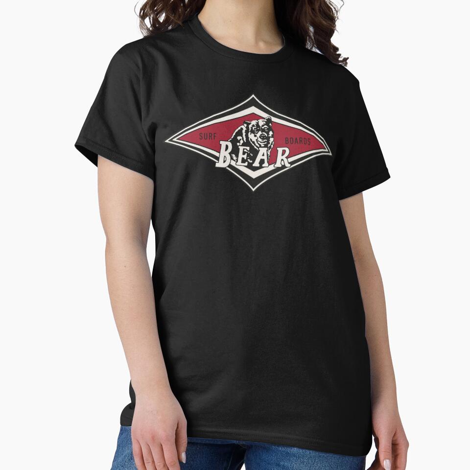 Vintage Surfing Bear Big Wednesday cult Surfboard surf logo diamond retro by LizzieAuer85