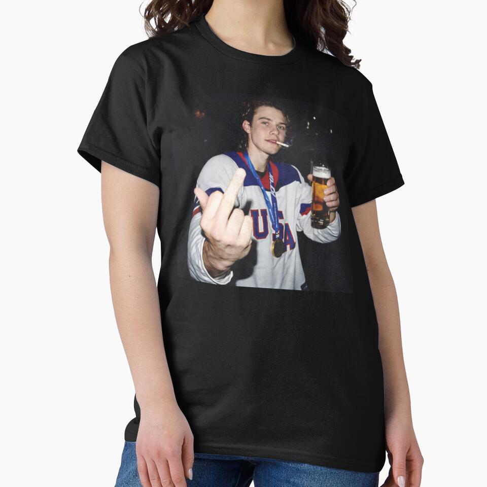 Funny Jack Hughes USA Gold Hockey, Patriotic Hockey, Hockey Graphic, American Hockey Pride by sugarghoulz