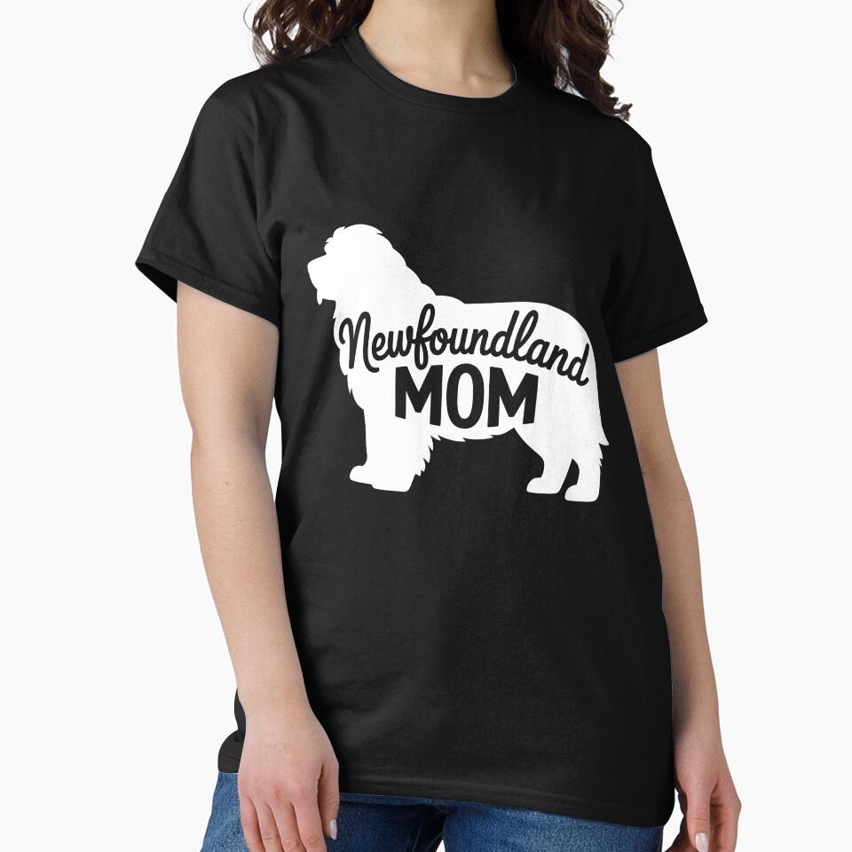Newfoundland Mom by theartfulaspie