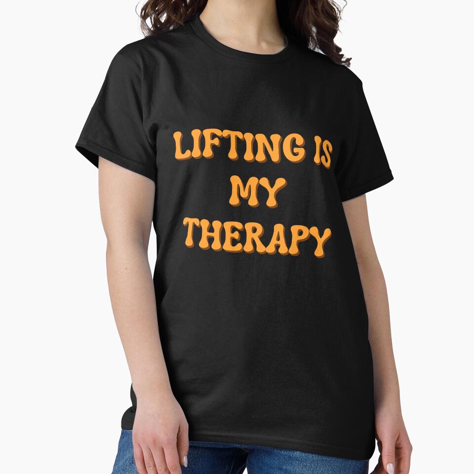Lifting is My Therapy Workout and Gym by rawaart1