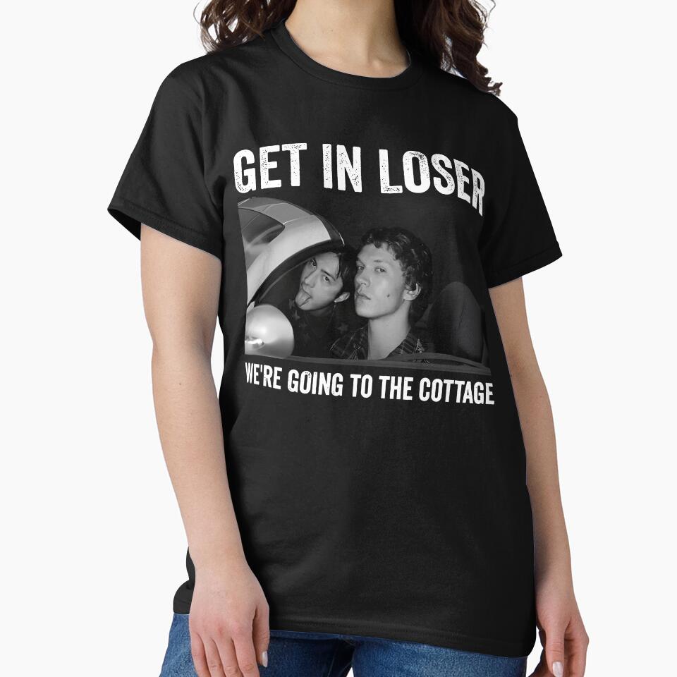Get In Loser We're Going To The Cottage, I'm Coming to the Cottage, Ilya Rozanov and Shane Hollander, Heated Rivalry The Cottage, Ilya and Shane Hockey Romance - Heated Rivalry by rexedmee8