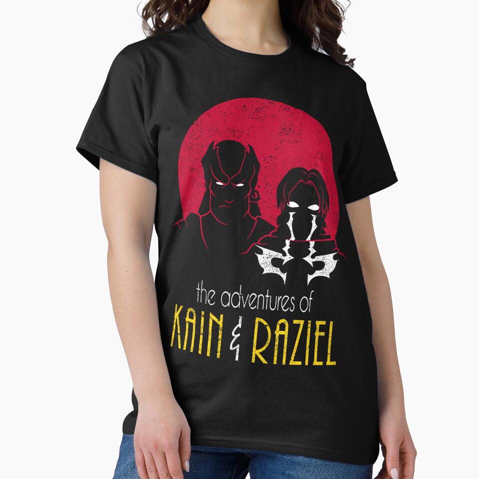 Adventures of Kain & Raziel T-Shirt by cattocc