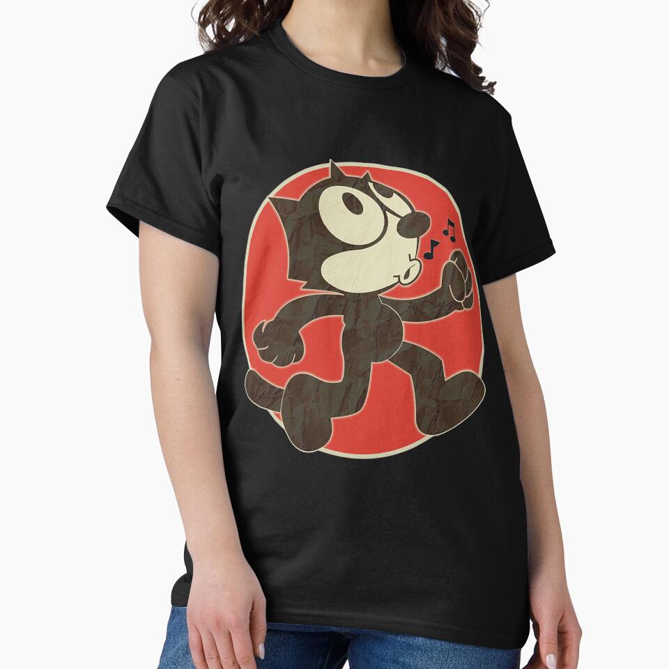 Felix The Cat Keep Walking Vintage Retro by LanceAllenn