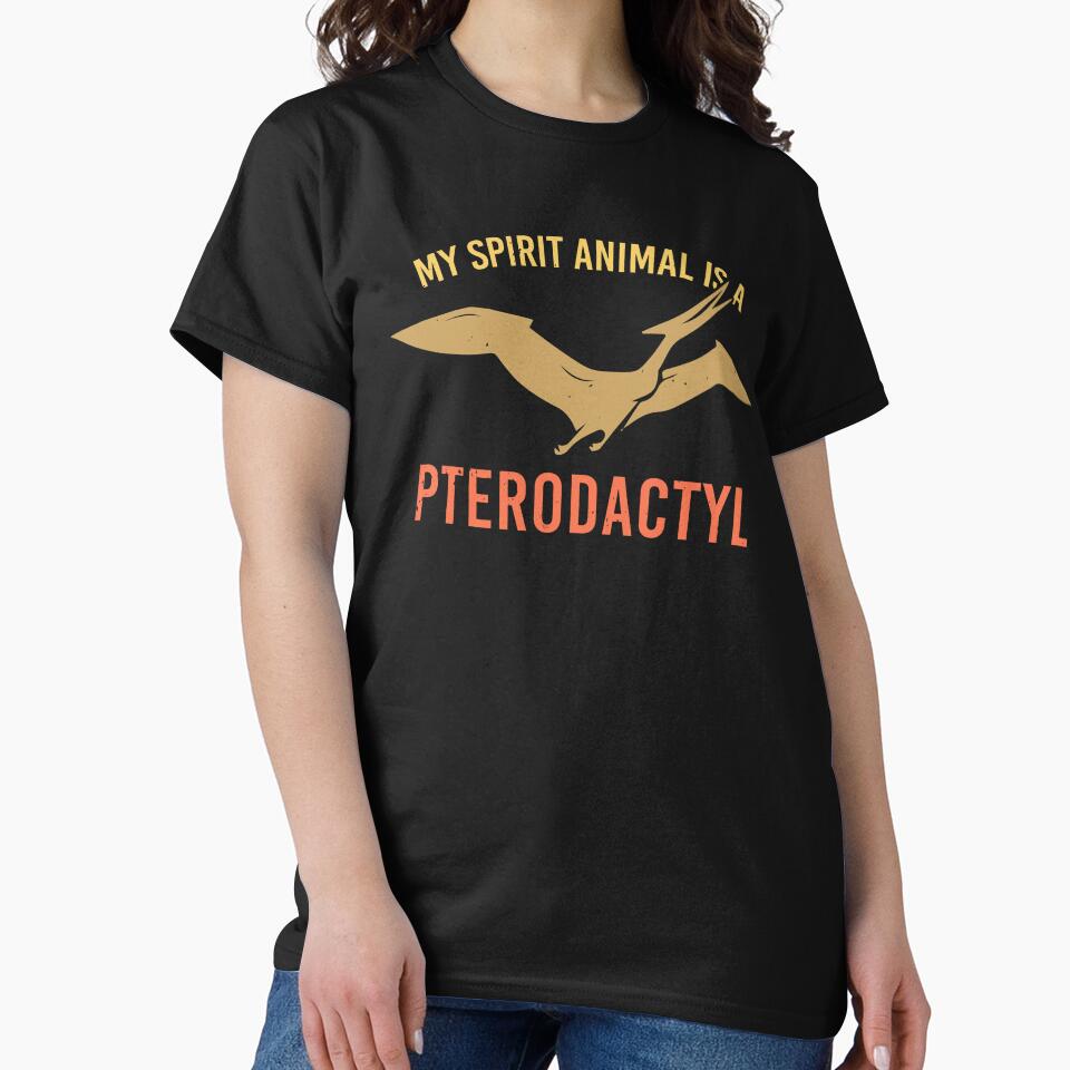 My Spirit Animal Is A Pterodactyl Dinosaur Quote by AmizaMatter9
