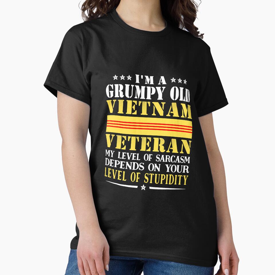 Grumpy Old Vietnam Veteran Witty by frank3826