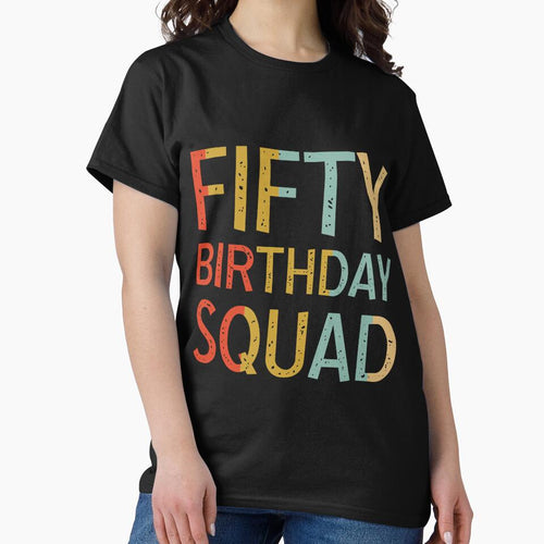 50th Birthday Squad Retro by Sasikharn