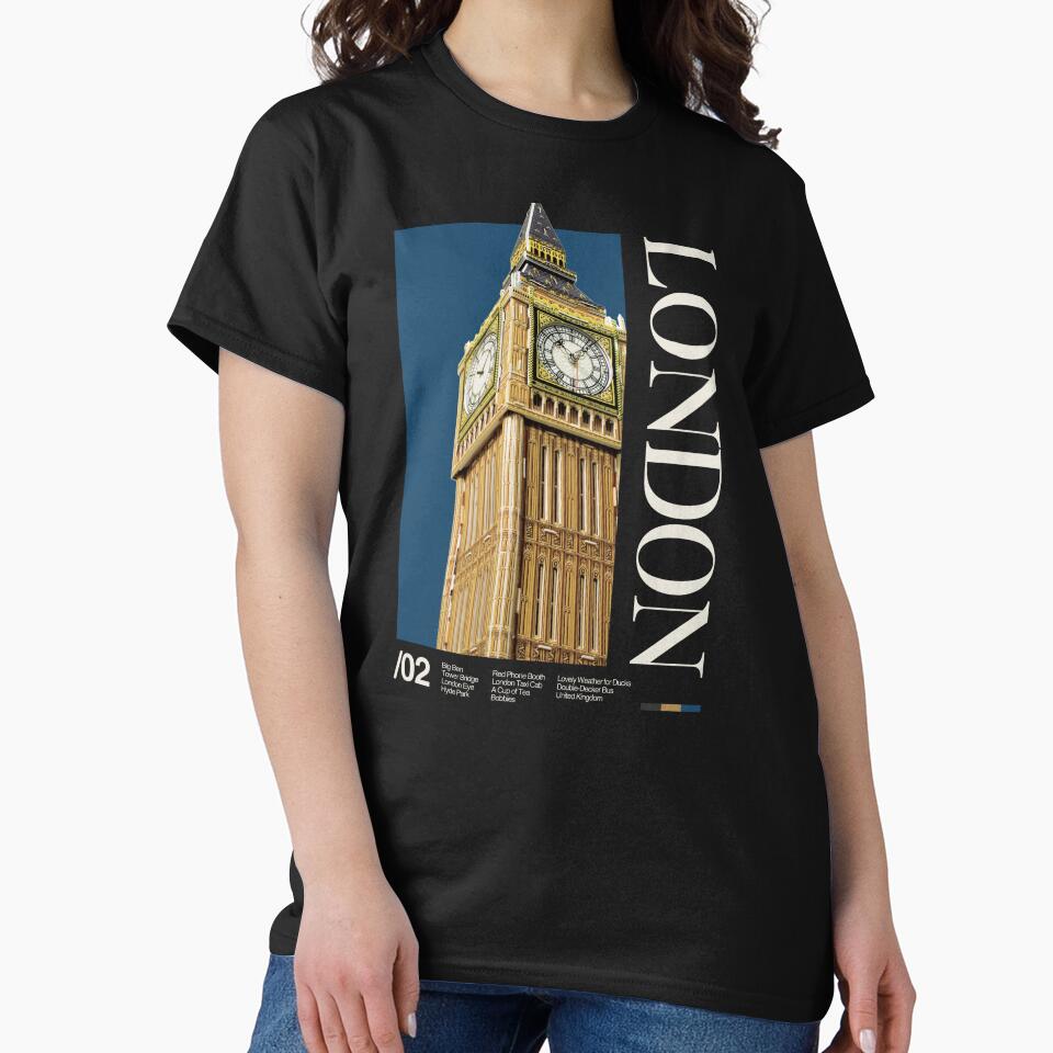 London Minimalist Aesthetic Dark Colour by moyjoystudio