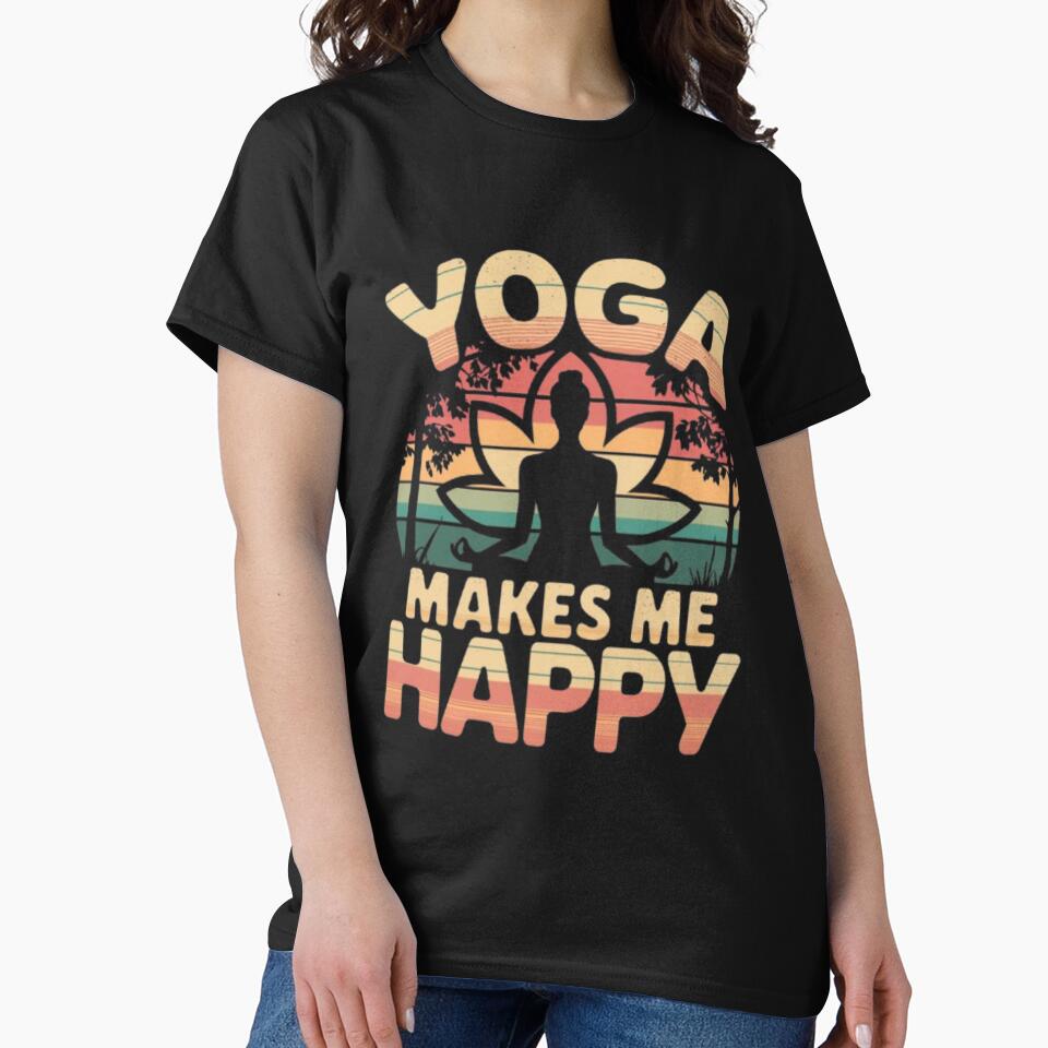 Yoga makes me happy by 123ks