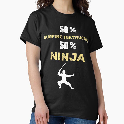50% Surfing Instructor 50% Ninja by AYOUCHKA