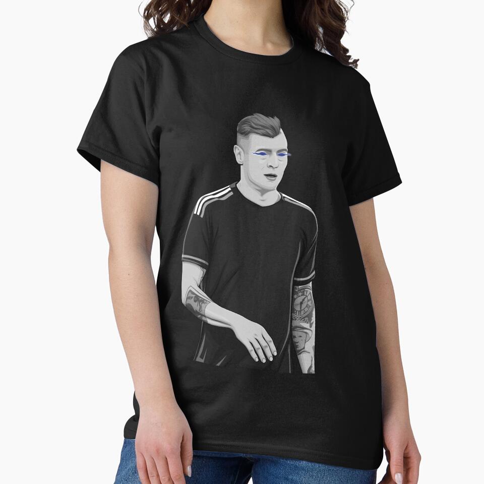 Toni Kroos Black and White Version. by Aldduardo