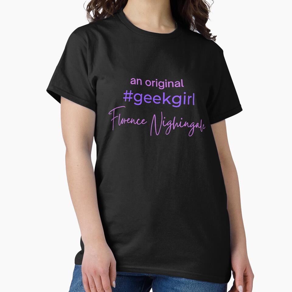 An original #geekgirl  Florence Nightingale |  FAMOUS GEEKS by Le Plus Three