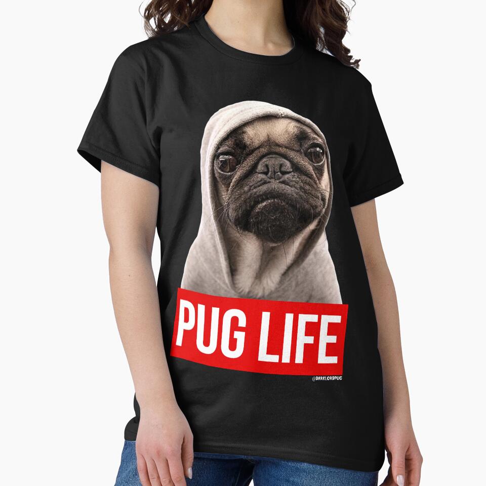 Original Pug Life Pug by darklordpug
