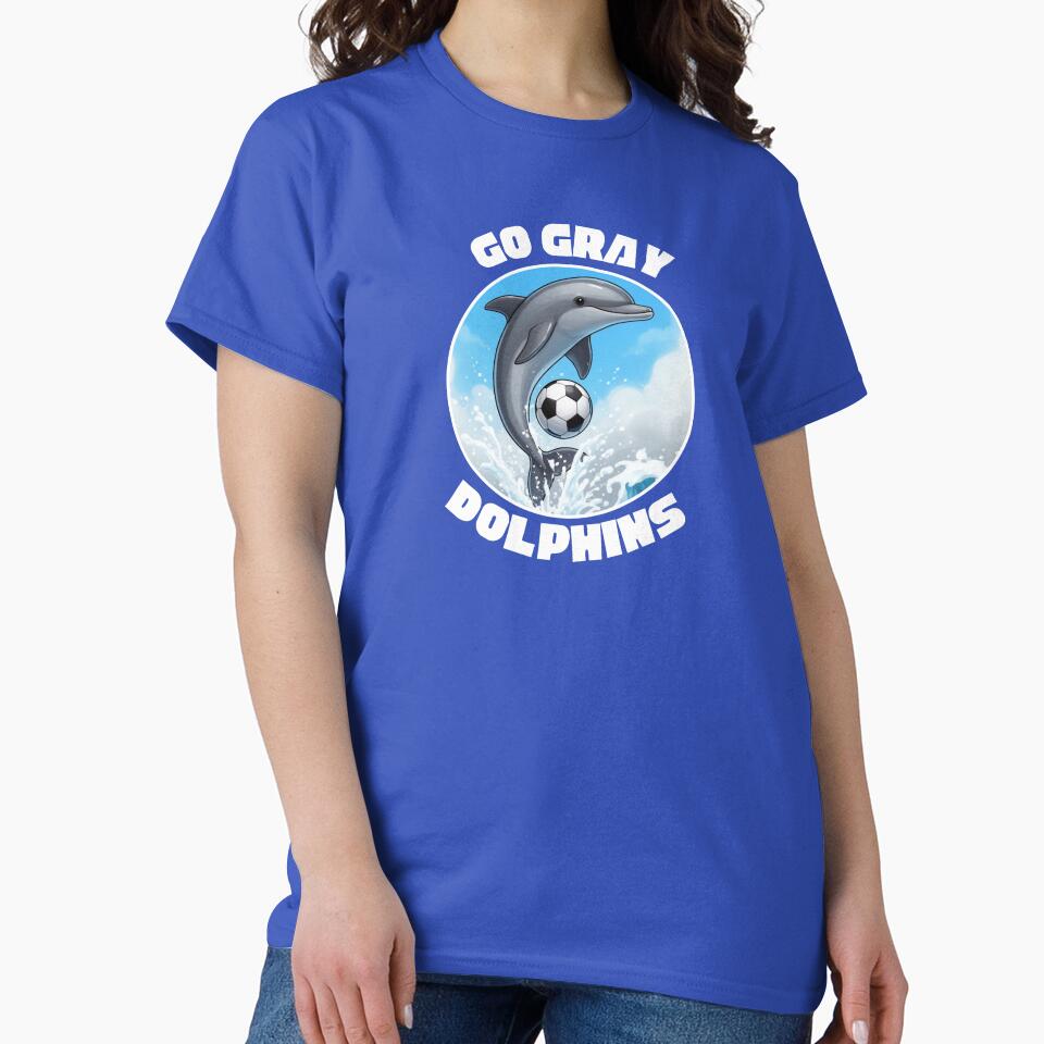 Go Gray Dolphins Soccer Team by everydayplay108