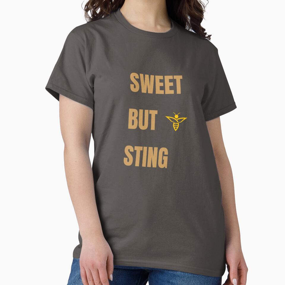 Sweet But Sting – Minimal Bee Quote by GentleStudio