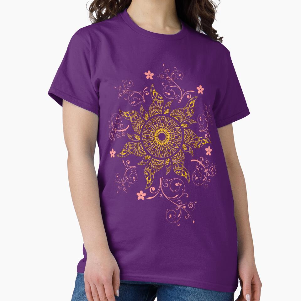 Mandala Gold Flower by TinkaPin