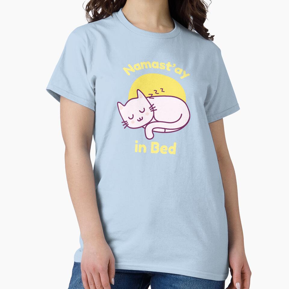 yoga t-shirt for women and girls by RJsTees