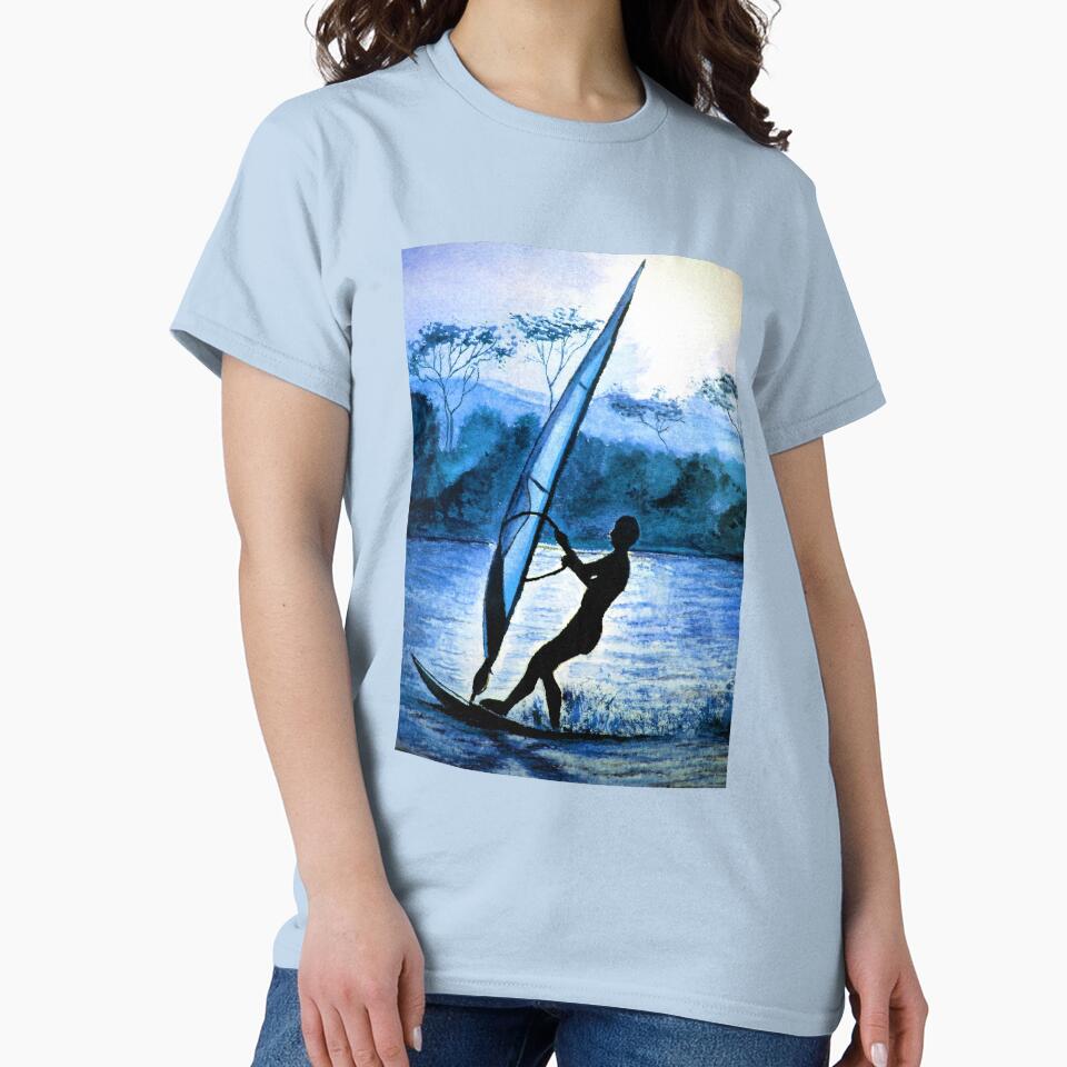 Twilight Windsurfer by Linda Callaghan