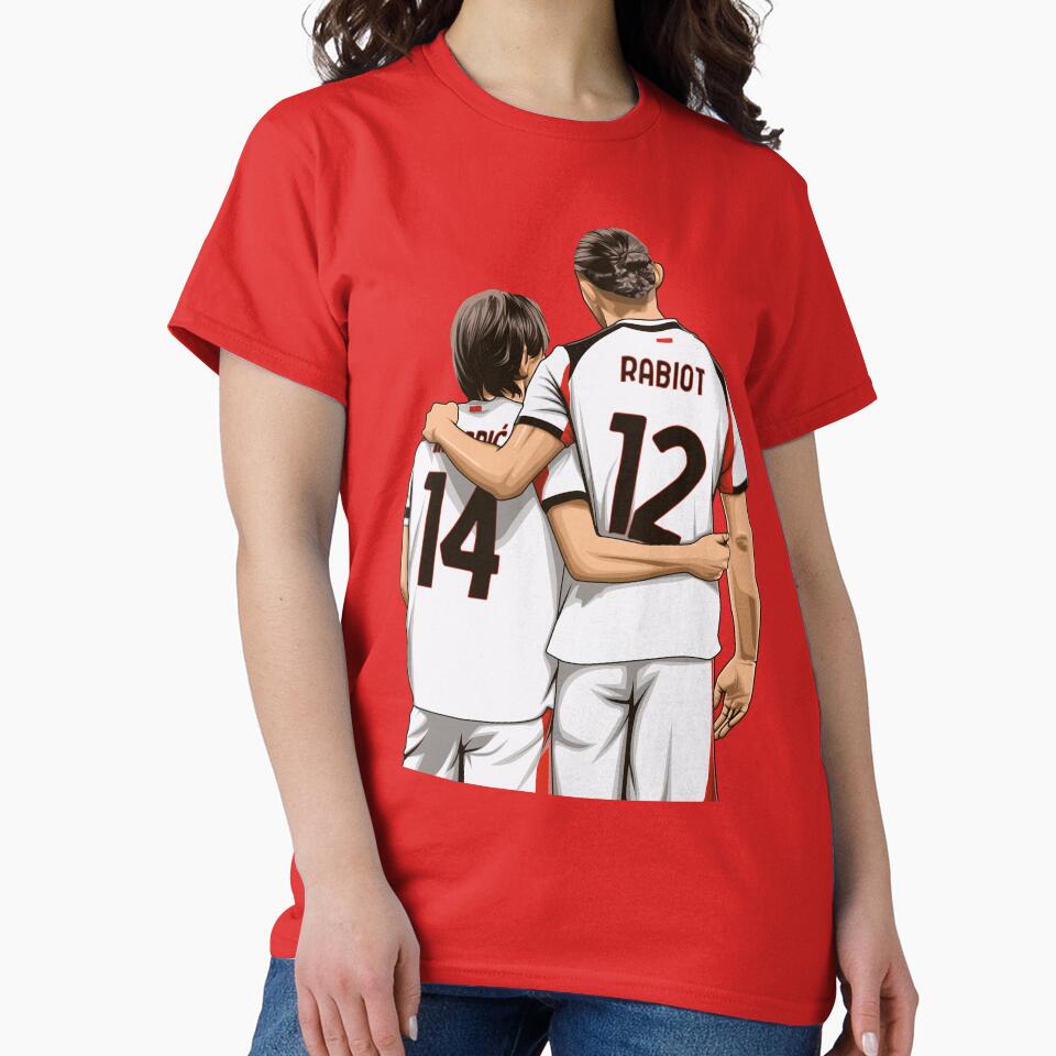 Luka Modric and Adrien Rabiot by Aldduardo