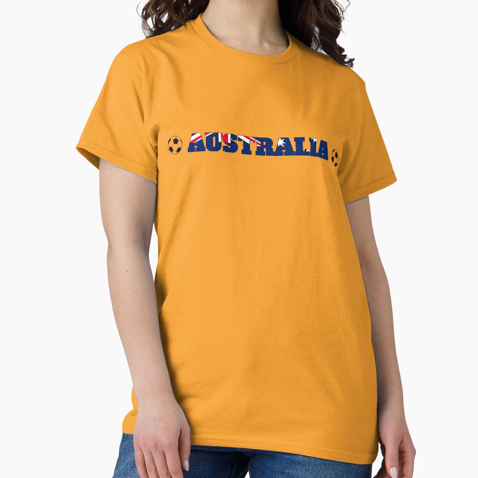 Australia Soccer Fan Shirt by Hamlet & Sons