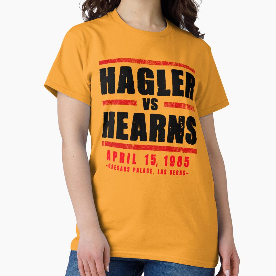 Hagler vs Hearns April 15, 1985 Vintage Boxing - Retro Boxing by Woops-official