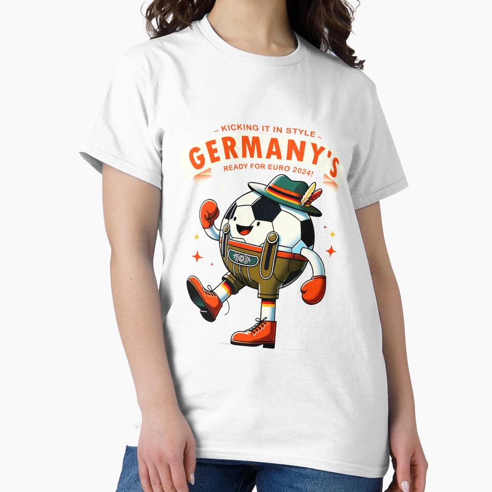 Score with Fashion - Celebrate Football Fervor, Euro Fan Craze by FebricFusion