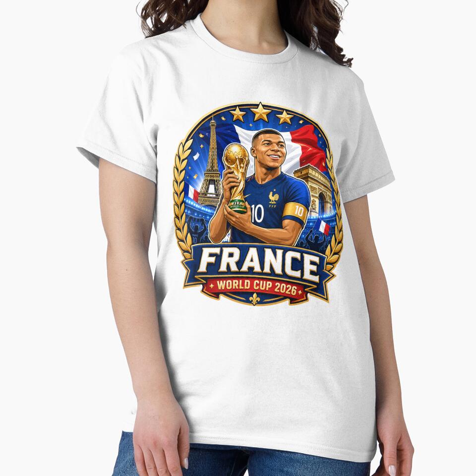 French Number 10 Football Crest by Retro Arabica