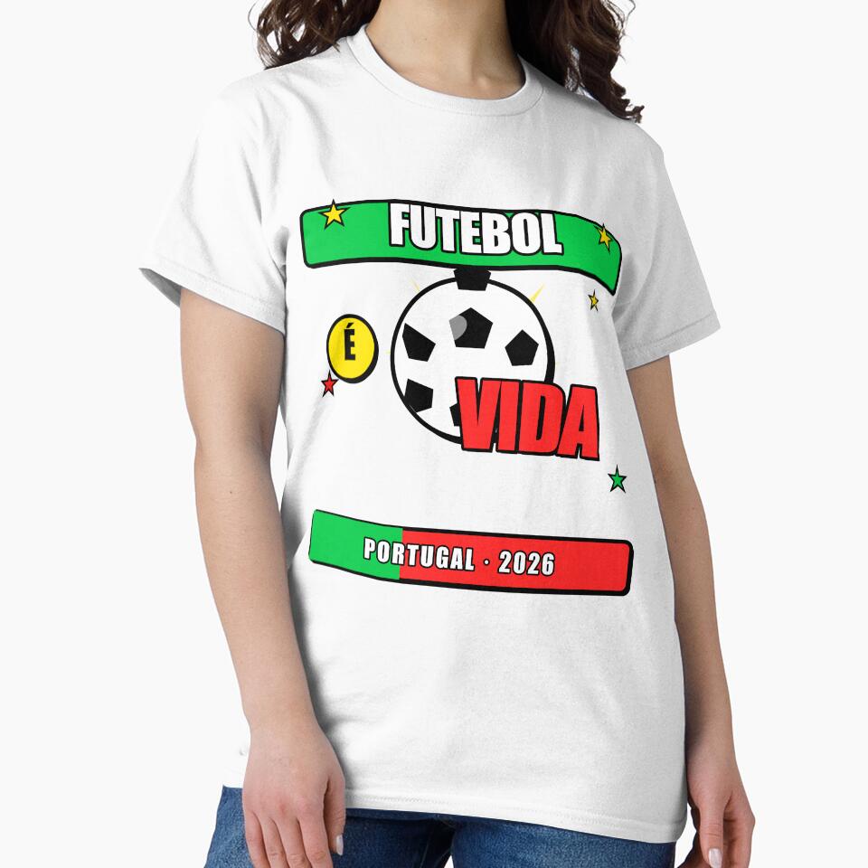 Football é vida Design by Bloom & Charm Studio