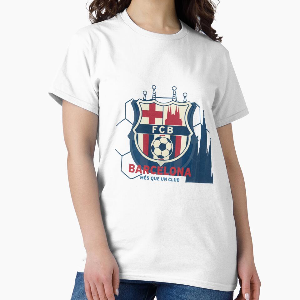FCB Minimalist - Football Fan Design by SPORT NATION ART
