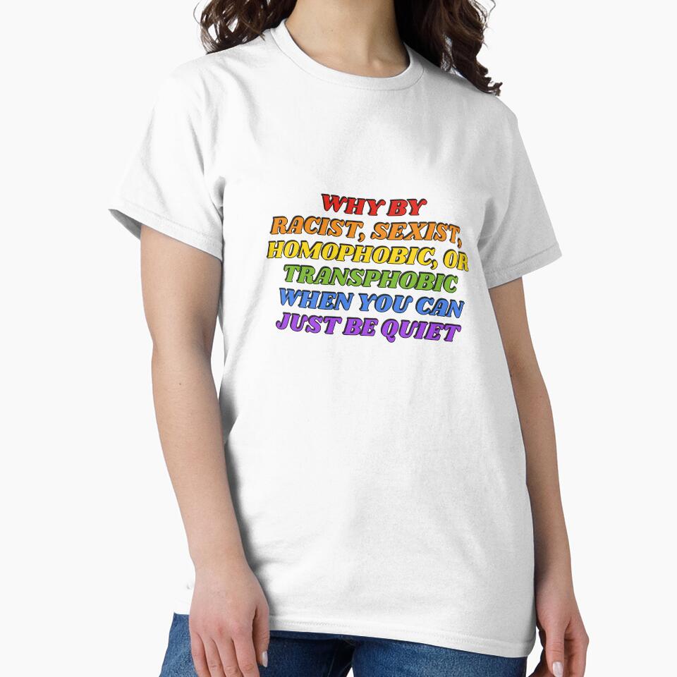 Why be racist - rainbow colors by Inspirationmotivation