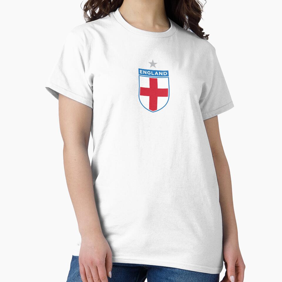 England Shield Flag (On White) by STUDIO-72