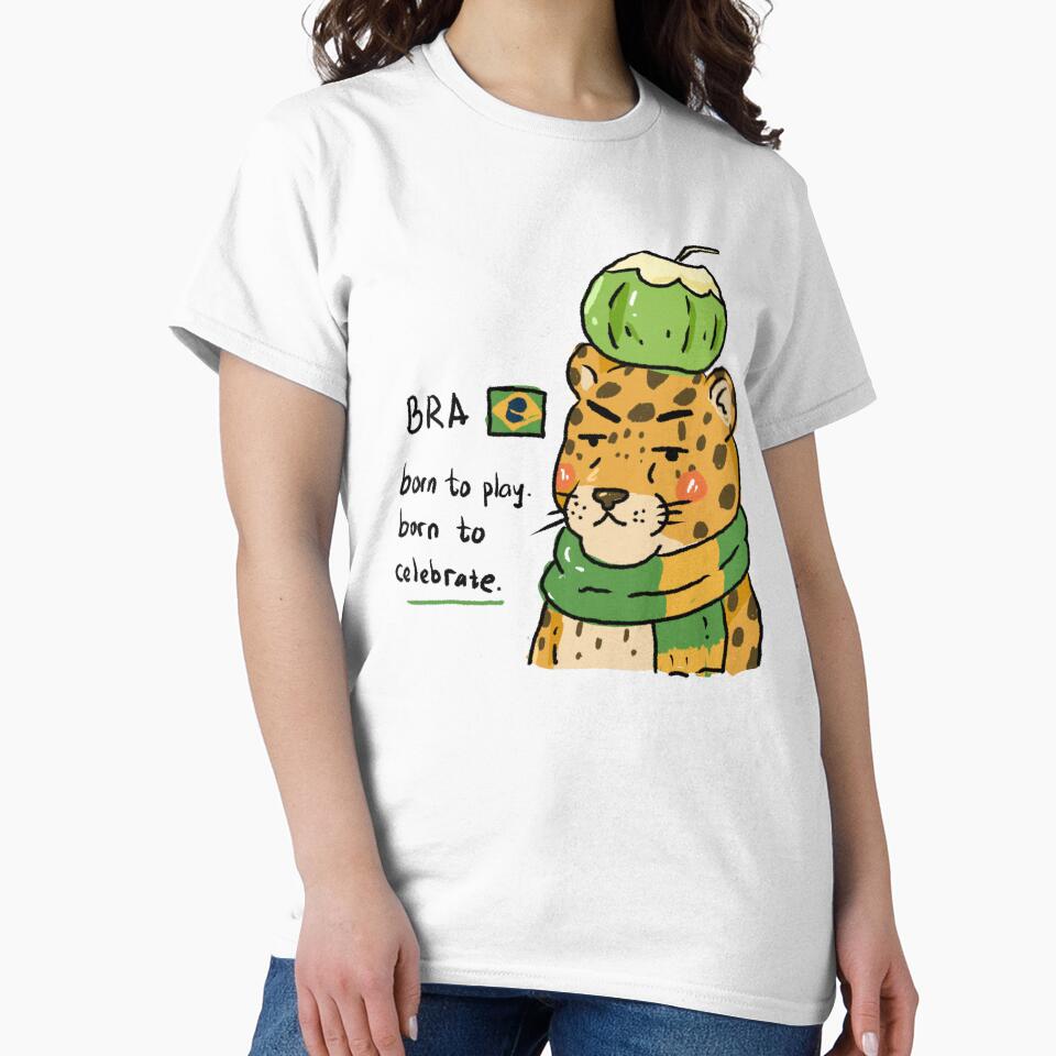 Awkward Animal Hat Club – Brazil’s Party Jaguar | World Cup 2026 Fan by chupichapa