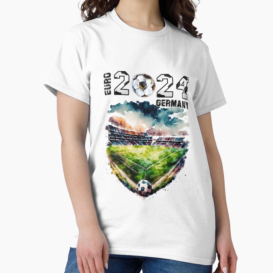 EUROPA 2024 Germany T-Shirt - For the true football lovers! by KolbaVison