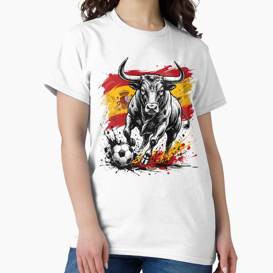Spain Soccer 2026 Bull Flag Football Fan Patriot - Game Supporter Spanish Team by BeaverFriends