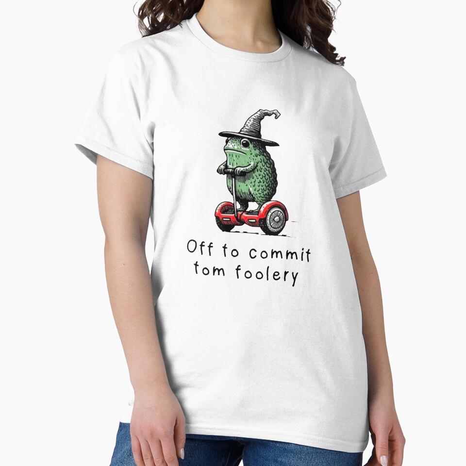 Off To Commit Tom Foolery by Buntrockstore