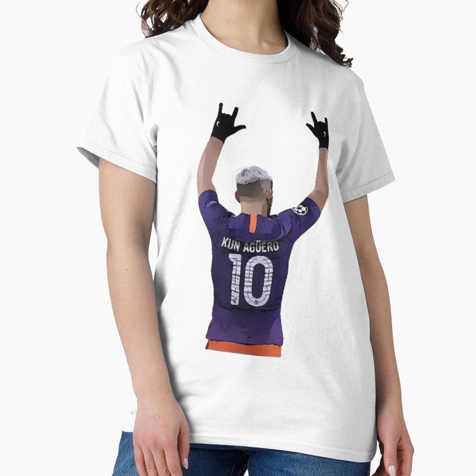 Kun Aguero Goal Celebration Iconic by ijdesigns