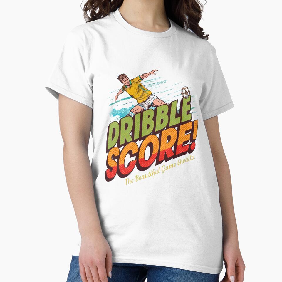 Dribble Score The Beautiful Game Awaits Vintage Soccer by PACS0011