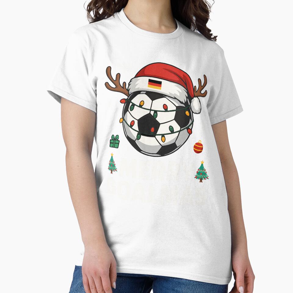 Merry Goalmas Germany - Funny Soccer Christmas by HandicraftArt
