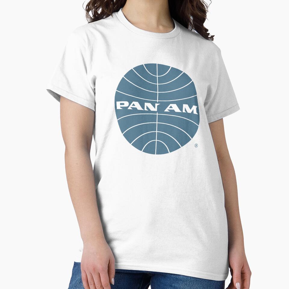 Pan Am Early 1950s Globe Thin Frame Inverted by Pan American World Airways, Inc.