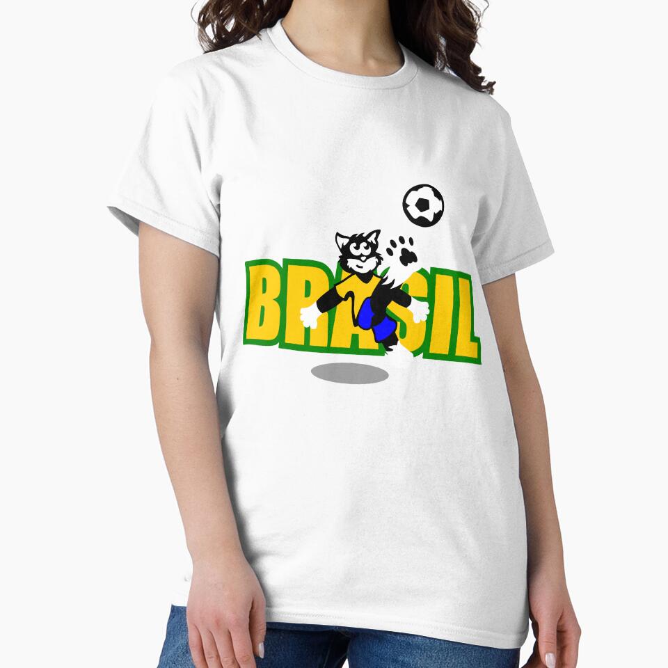 Brasil Football Cat by Travelers of the World