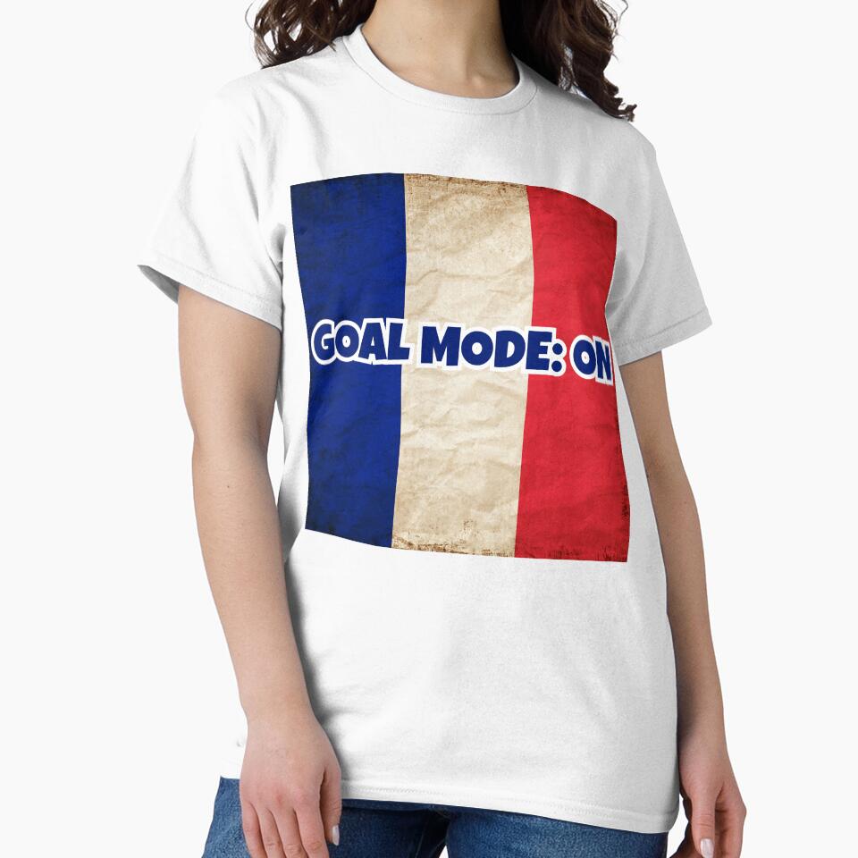 France Soccer Fan Shirt – GOALMODE: ON Football Tee by LovelyHappyGift